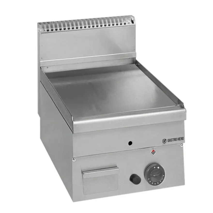 Gas-Grillplatte Serie 600 - 40/60 - glatt - Tischgerät - 5,1 kW