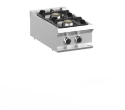 Gasherd Dexion Lux 700 - 40/73 - 2 Kochstellen - Tischgerät - 14 kW