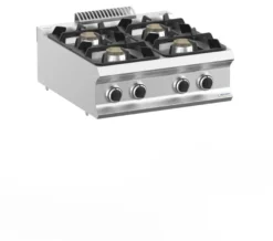 Gasherd Dexion Lux 700 - 70/73 Tischgerät - 4 Kochstellen - 22 kW