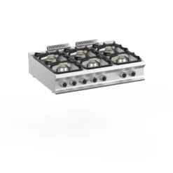 Gasherd Dexion Lux 980 - 120/90 - Tischgerät - 4 Kochstellen - 54 kW
