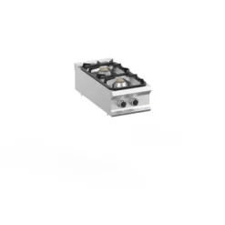 Gasherd Dexion Lux 980 - 40/90 - Tischgerät - 2 Kochstellen - 18 kW