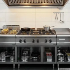 Gasherd Serie 700 - 110/70 - 6 Kochstellen - 42 kW