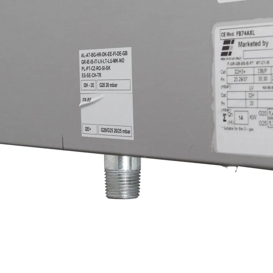 Gasherd Serie 700 - 40/70 - 2 Kochstellen - 14 kW