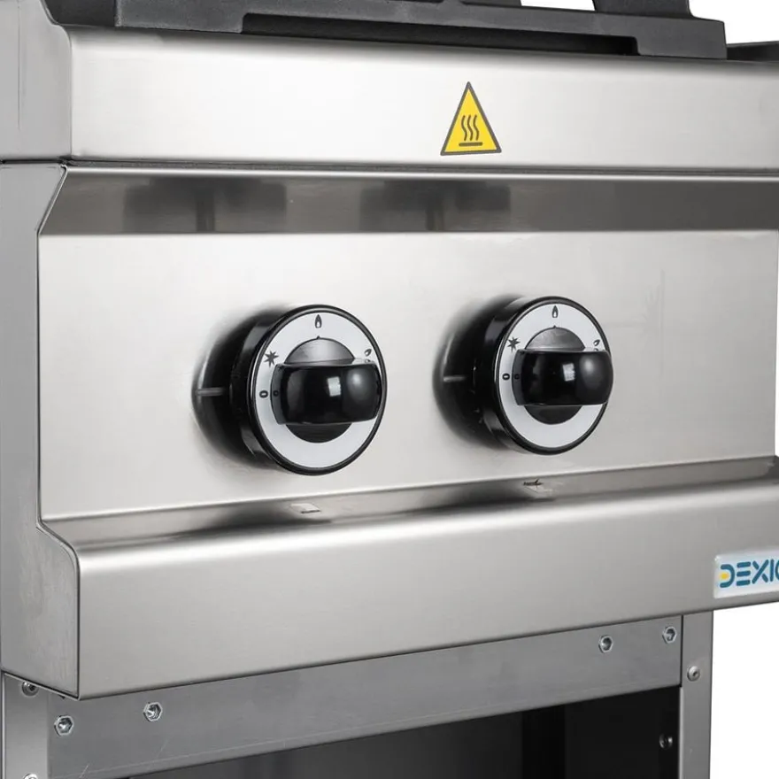 Gasherd Serie 700 - 40/70 - 2 Kochstellen - 14 kW