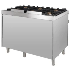 Gasherd Serie 700 - 110/70 mit Elektrobackofen - 6 Kochstellen - 42 kW