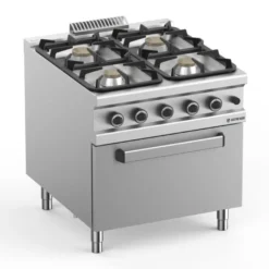 GasherdSerie 900 - 80/90 mit Elektrobackofen - 4 Kochstellen - 22 kW