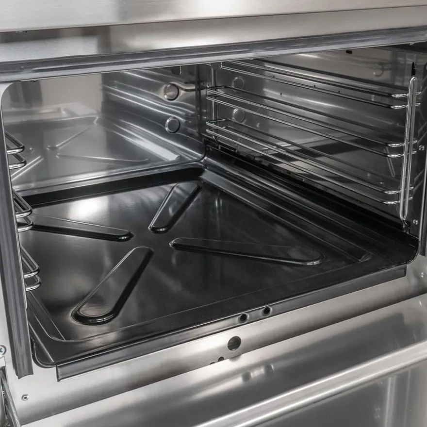 Gasherd Serie 700 - 70/70 mit Gasbackofen - 4 Kochstellen - 34 kW