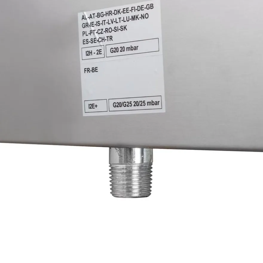 Gasherd Serie 700 - 70/70 mit Gasbackofen - 4 Kochstellen - 34 kW
