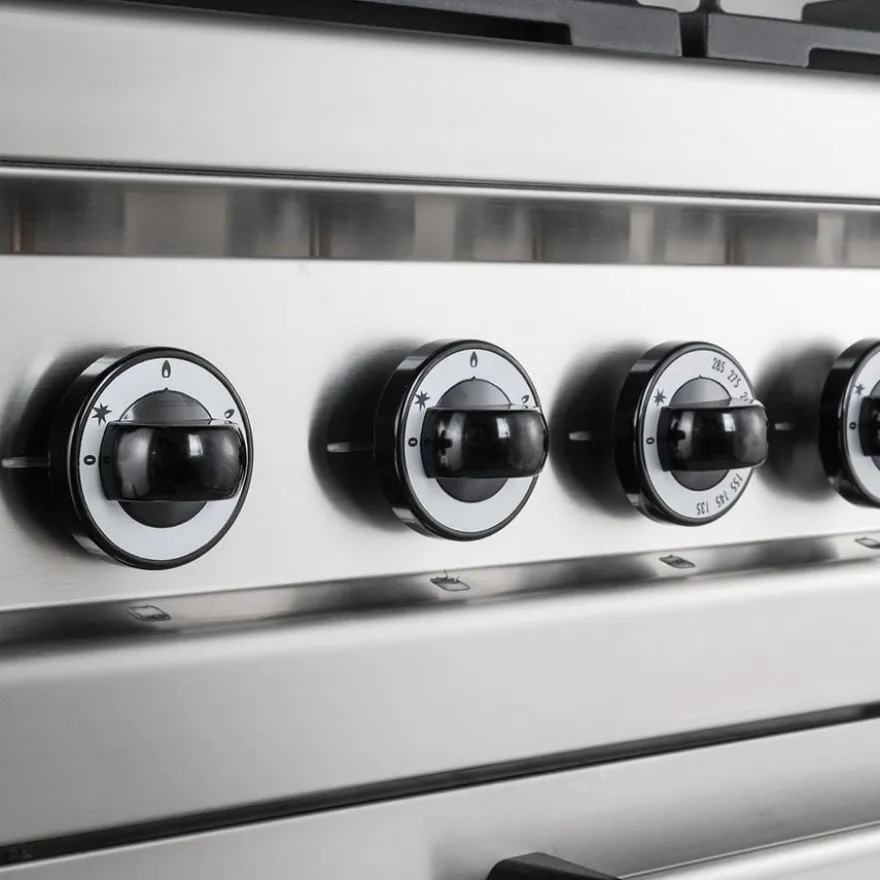 Gasherd Serie 700 - 110/70 mit Gasbackofen - 6 Kochstellen - 42 kW