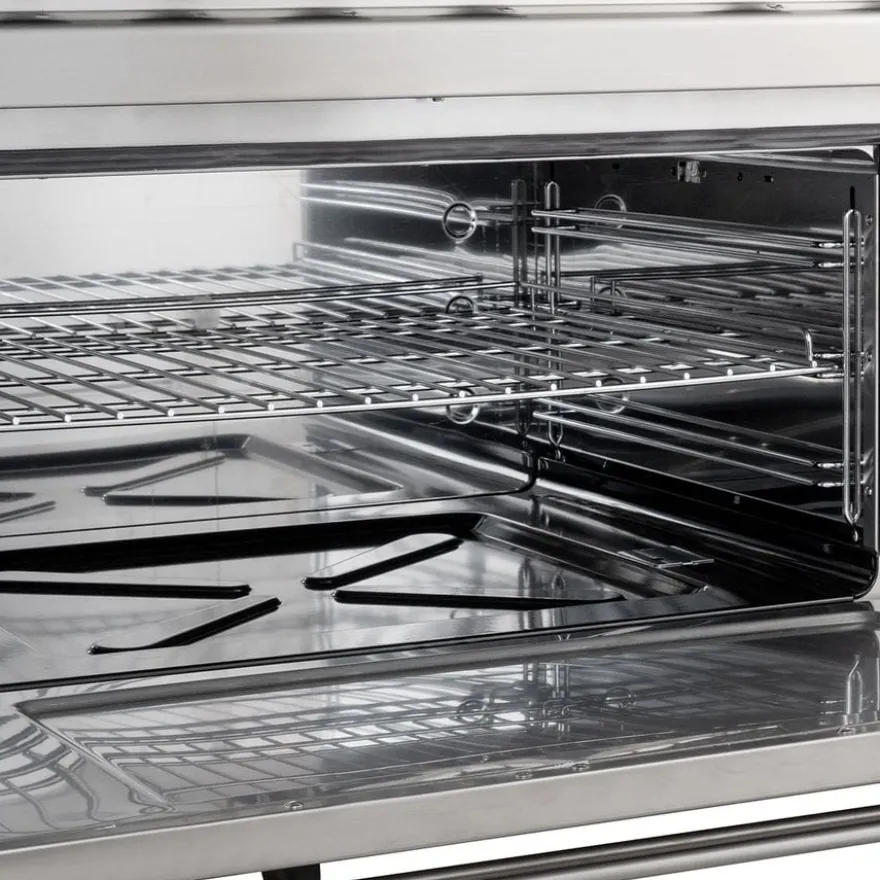 Gasherd Serie 700 - 110/70 mit Gasbackofen - 6 Kochstellen - 42 kW