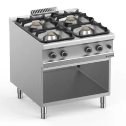 GasherdSerie 900 - 80/90 mit offenem Unterbau - 4 Kochstellen - 36 kW