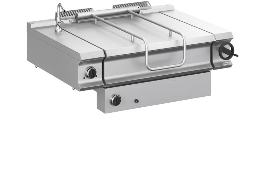 Gas Kippbratpfanne Dexion Lux 980 - 120/90 80 Liter - handbetriebene Neigung - Tischgerät