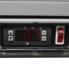 Gastro-Cool Barkühlschrank 128 Liter silber, LED, unterbaufähig