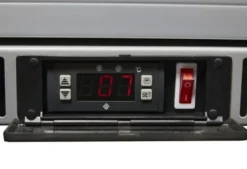 Gastro-Cool Barkühlschrank 128 Liter silber, LED, unterbaufähig
