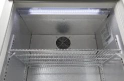 Gastro-Cool Barkühlschrank 128 Liter silber, LED, unterbaufähig