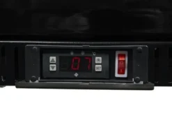 Gastro-Cool Barkühlschrank 128 Liter schwarz, LED, unterbaufähig