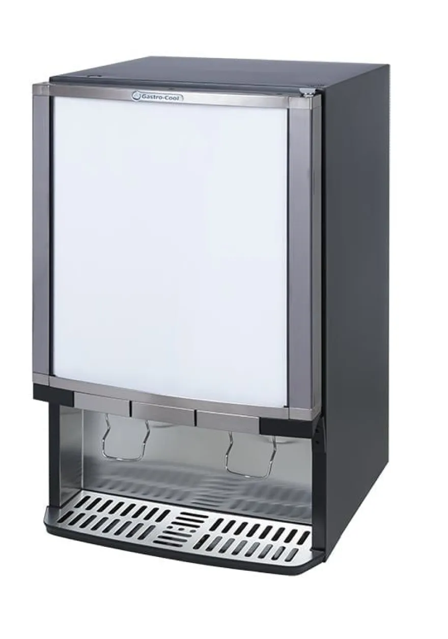 Gastro-Cool BIB30 Bag-in-Box-Dispenserkühlschrank 3x 10 Liter schwarz, 3 verschiedene Getränke