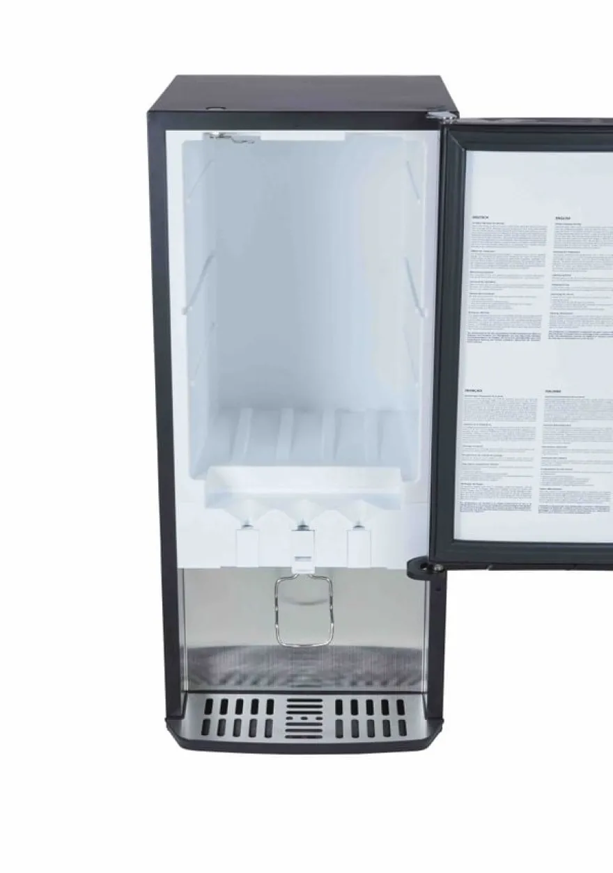 Gastro-Cool BIB20 Bag-in-Box-Dispenserkühlschrank 2x 10 Liter schwarz, 2 verschiedene Getränke