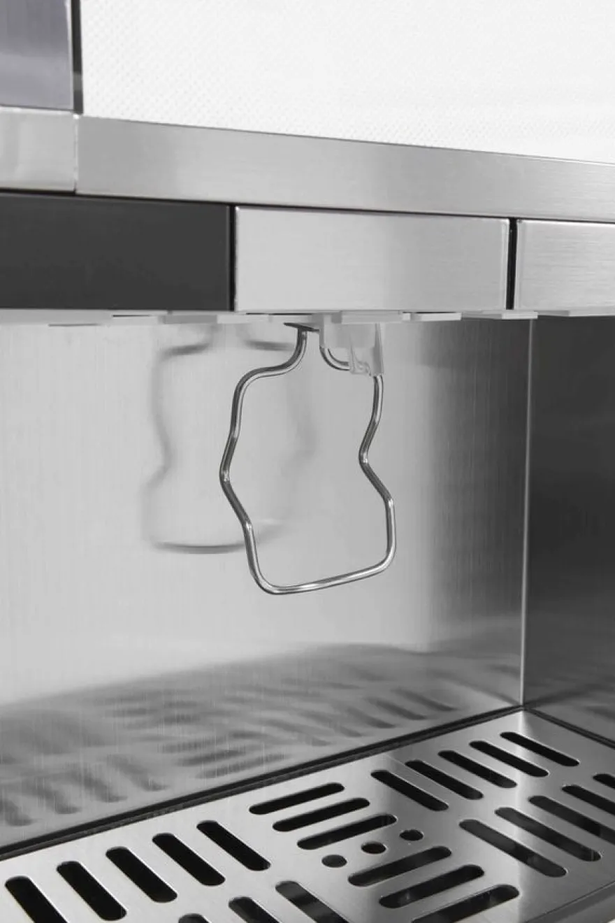 Gastro-Cool BIB20 Bag-in-Box-Dispenserkühlschrank 2x 10 Liter schwarz, 2 verschiedene Getränke