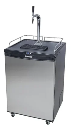Gastro-Cool BK160 Bierkühler 150 Liter auf Rollen, für KEG Fässer bis 50 Liter