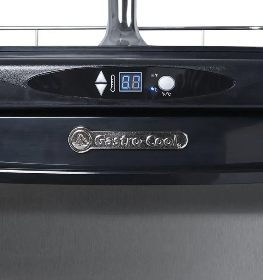 Gastro-Cool BK160 Bierkühler 150 Liter auf Rollen, für KEG Fässer bis 50 Liter