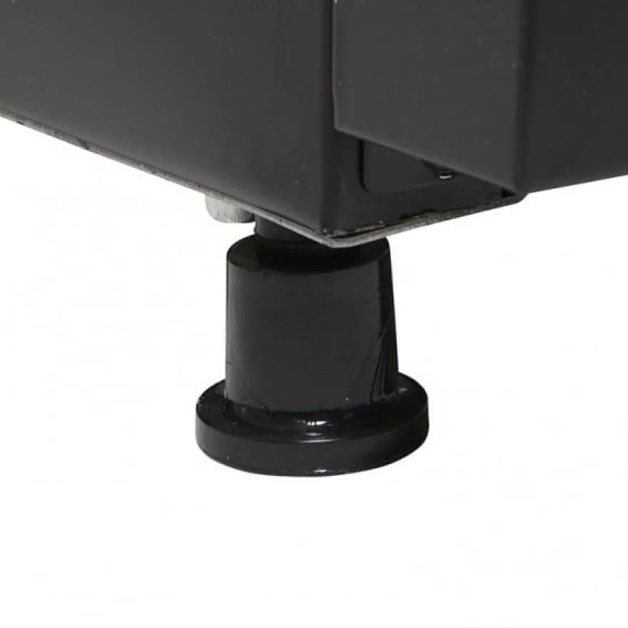 Gastro-Cool DC130 Getränkekühlschrank Slim 150 Liter schwarz/weiß, LED