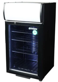 Gastro-Cool DC50 Getränkekühlschrank 52 Liter mit Leuchtaufsatz