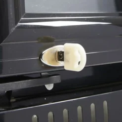 Gastro-Cool DC400 Getränkekühlschrank 400 Liter mit Werbedisplay schwarz/schwarz, LED