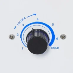 Gastro-Cool DC400 Getränkekühlschrank 400 Liter mit Werbedisplay weiß/weiß, LED