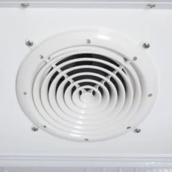 Gastro-Cool DC400 Getränkekühlschrank 400 Liter mit Werbedisplay weiß/weiß, LED