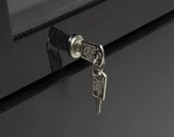 Gastro-Cool DC130 Getränkekühlschrank Slim 150 Liter schwarz/schwarz, LED