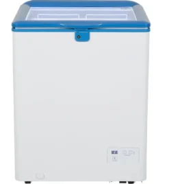 Gastro-Cool FC100 Gefrier-Kühltruhe 100 Liter weiß/blau, LED