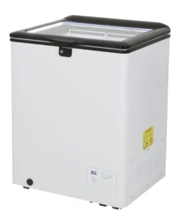 Gastro-Cool FC100 Gefrier-Kühltruhe 100 Liter weiß/schwarz, LED