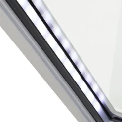 Gastro-Cool FC100 Gefrier-Kühltruhe 100 Liter weiß/schwarz, LED