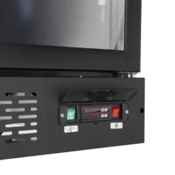 Gastro-Cool GD2200 Getränkekühlschrank 2218 Liter mit 4 Klapptüren, LED Beleuchtung, schwarz