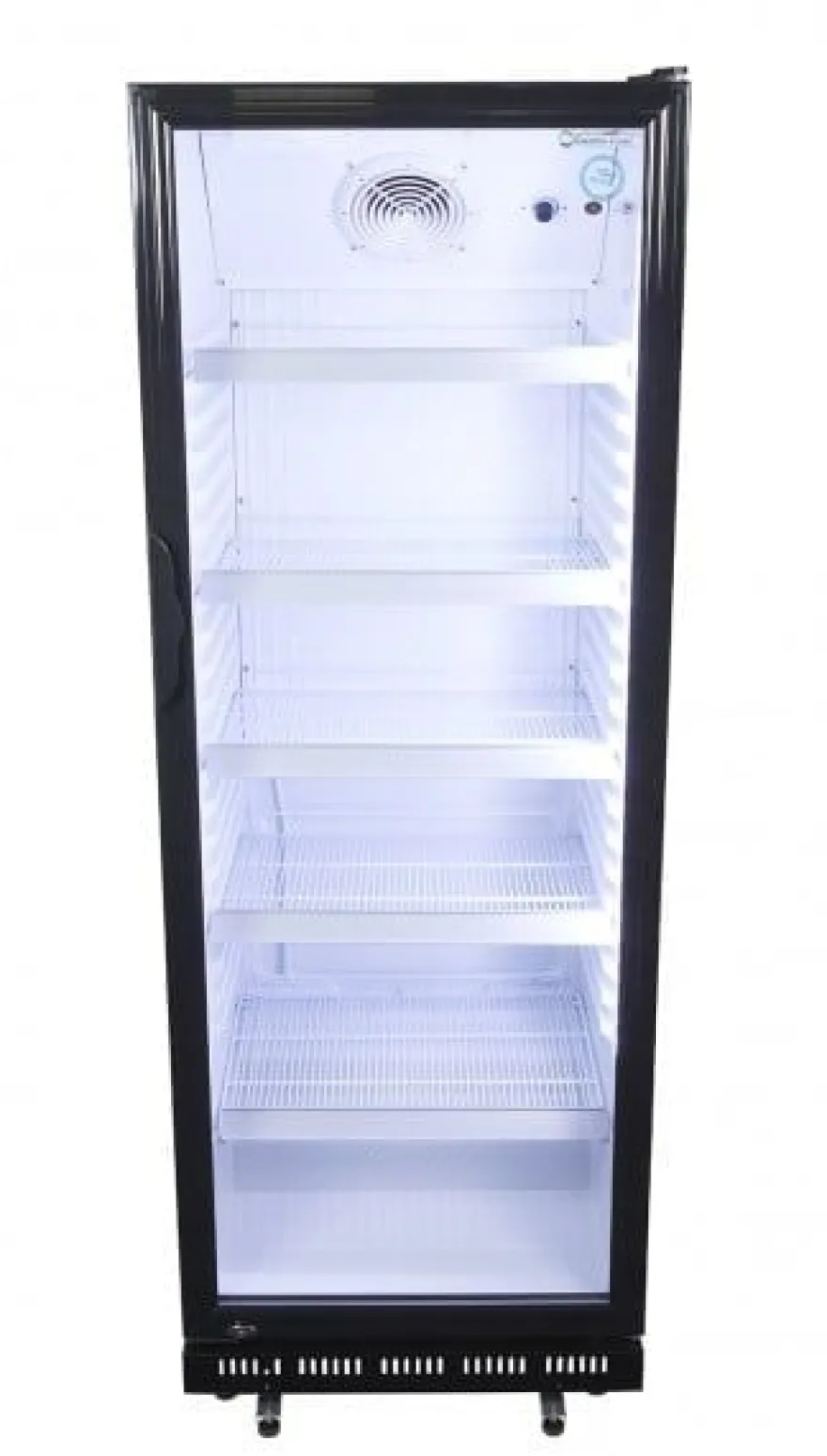 Gastro-Cool GD360 Getränkekühlschrank ECO STAR 360 Liter schwarz/schwarz, LED, super sparsam