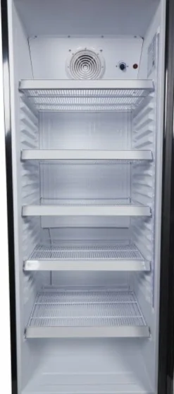 Gastro-Cool GD360 Getränkekühlschrank ECO STAR 360 Liter schwarz/schwarz, LED, super sparsam
