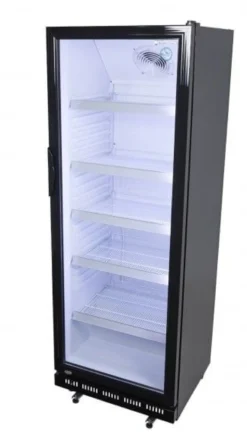 Gastro-Cool GD360 Getränkekühlschrank ECO STAR 360 Liter schwarz/schwarz, LED, super sparsam