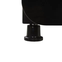 Gastro-Cool GD175 Getränkekühlschrank Retro Slim 212 Liter schwarz/schwarz, LED