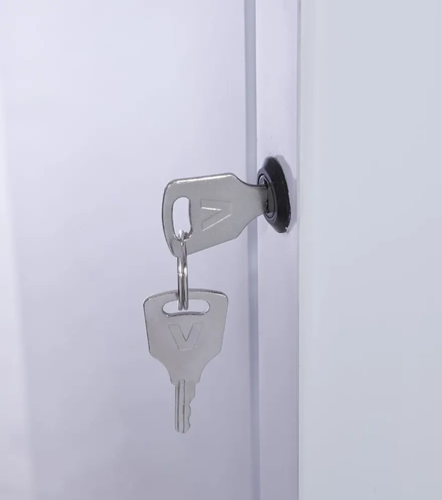 Gastro-Cool GD175 Getränkekühlschrank Retro Slim 212 Liter weiß/weiß, LED, Retro Design