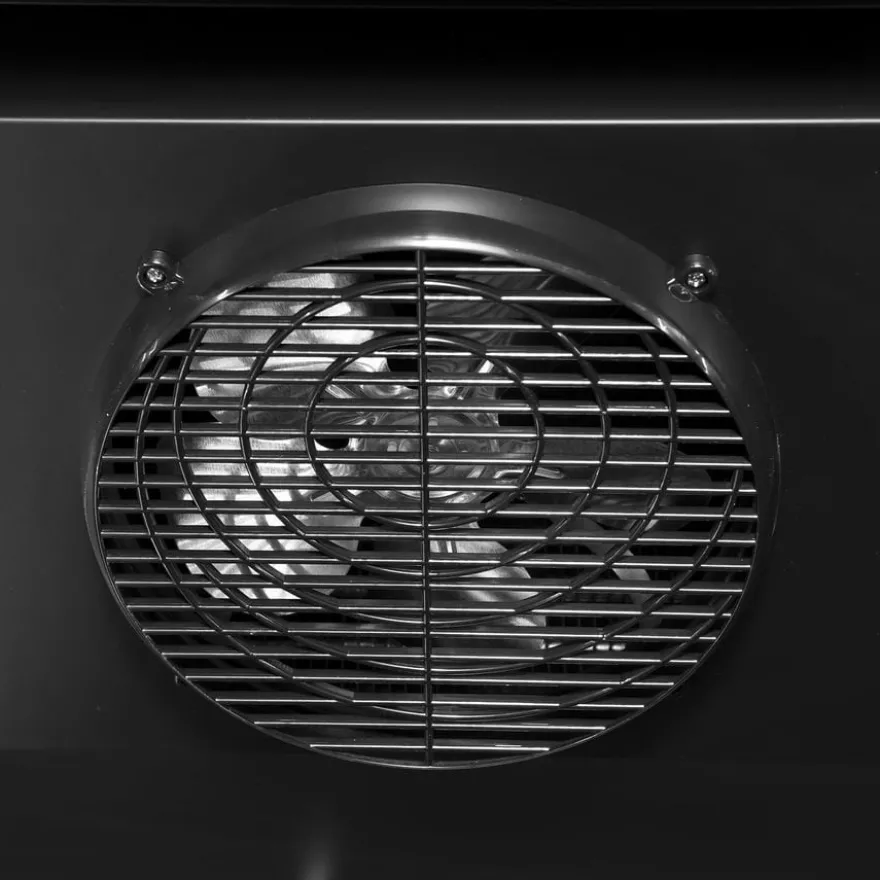 Gastro-Cool GD1600 Getränkekühlschrank 1716 Liter mit 3 Klapptüren, LED Beleuchtung, schwarz