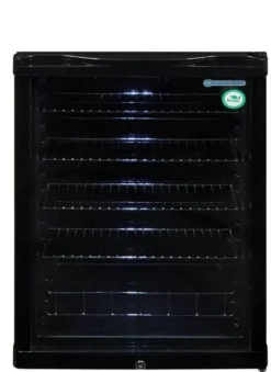 Gastro-Cool GD155 Getränkekühlschrank 130 Liter schwarz/schwarz, LED