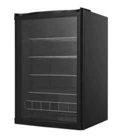 Gastro-Cool GD155 Getränkekühlschrank 130 Liter schwarz/schwarz, LED