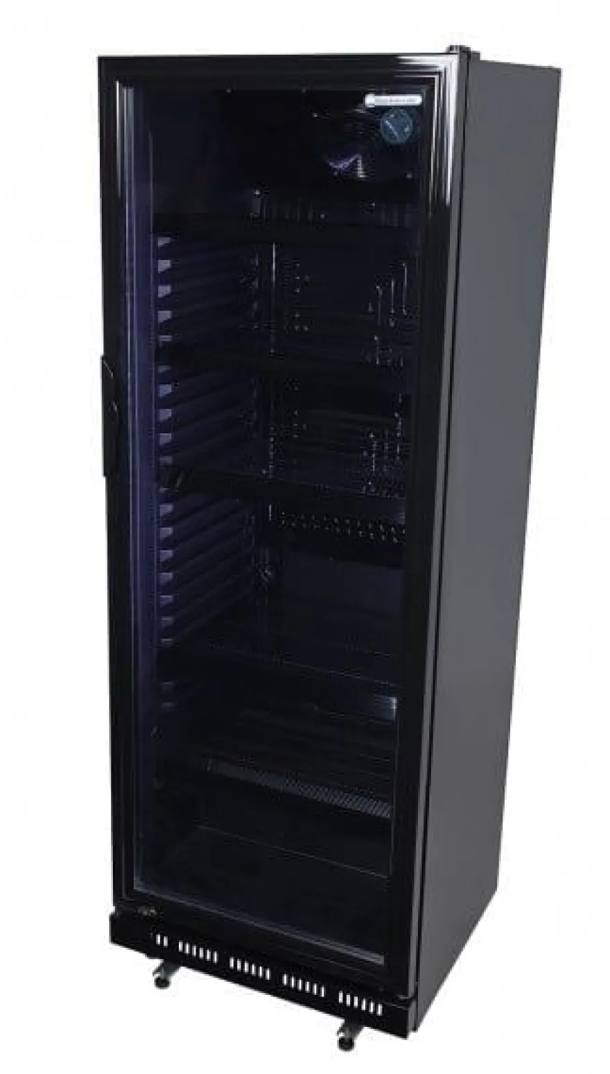Gastro-Cool GD360 Getränkekühlschrank 360 Liter schwarz/schwarz, LED