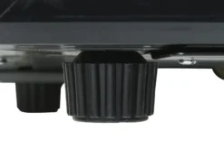Gastro-Cool GD15 Glastürkühlschrank Theke 25 Liter schwarz/schwarz, LED
