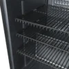 Gastro-Cool KW90 Getränkekühlschrank 88 Liter schwarz/schwarz, LED