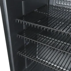 Gastro-Cool KW90 Getränkekühlschrank 88 Liter schwarz/schwarz, LED