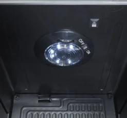 Gastro-Cool KW90 Getränkekühlschrank 88 Liter schwarz/schwarz, LED