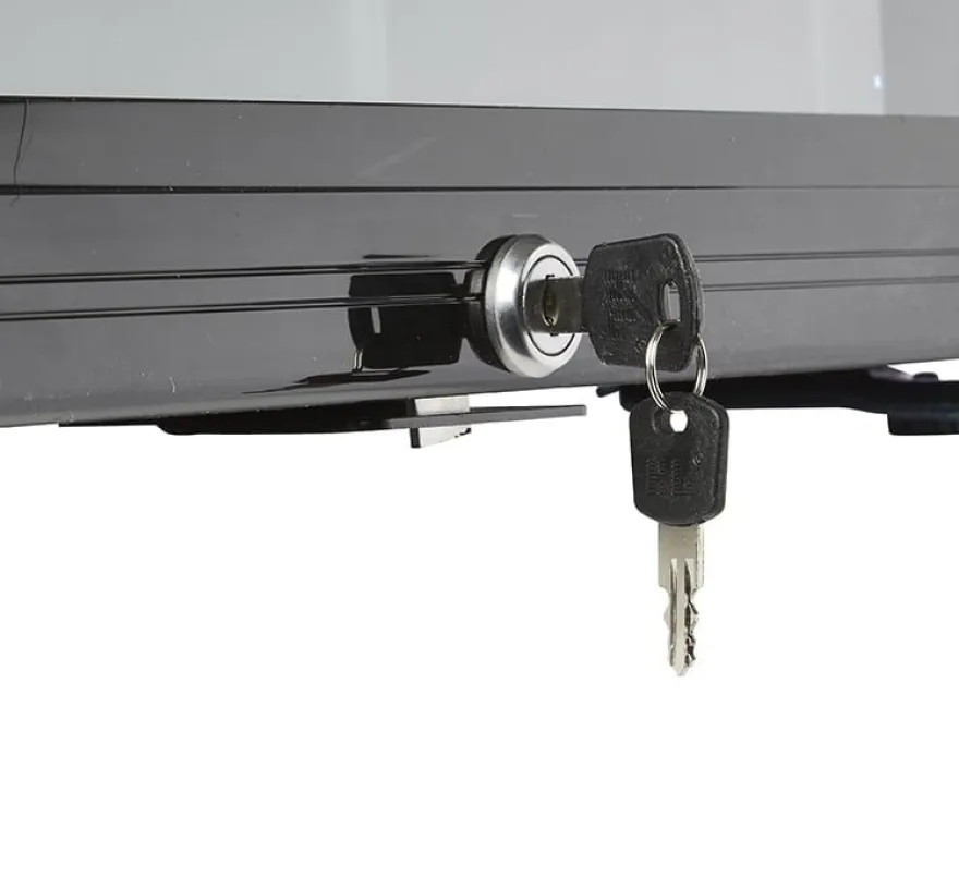 Gastro-Cool KW90 Getränkekühlschrank 88 Liter schwarz/schwarz, LED
