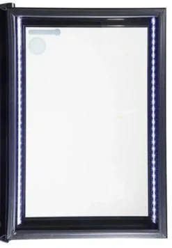Gastro-Cool KW65 Getränkekühlschrank 62 Liter schwarz/schwarz, LED